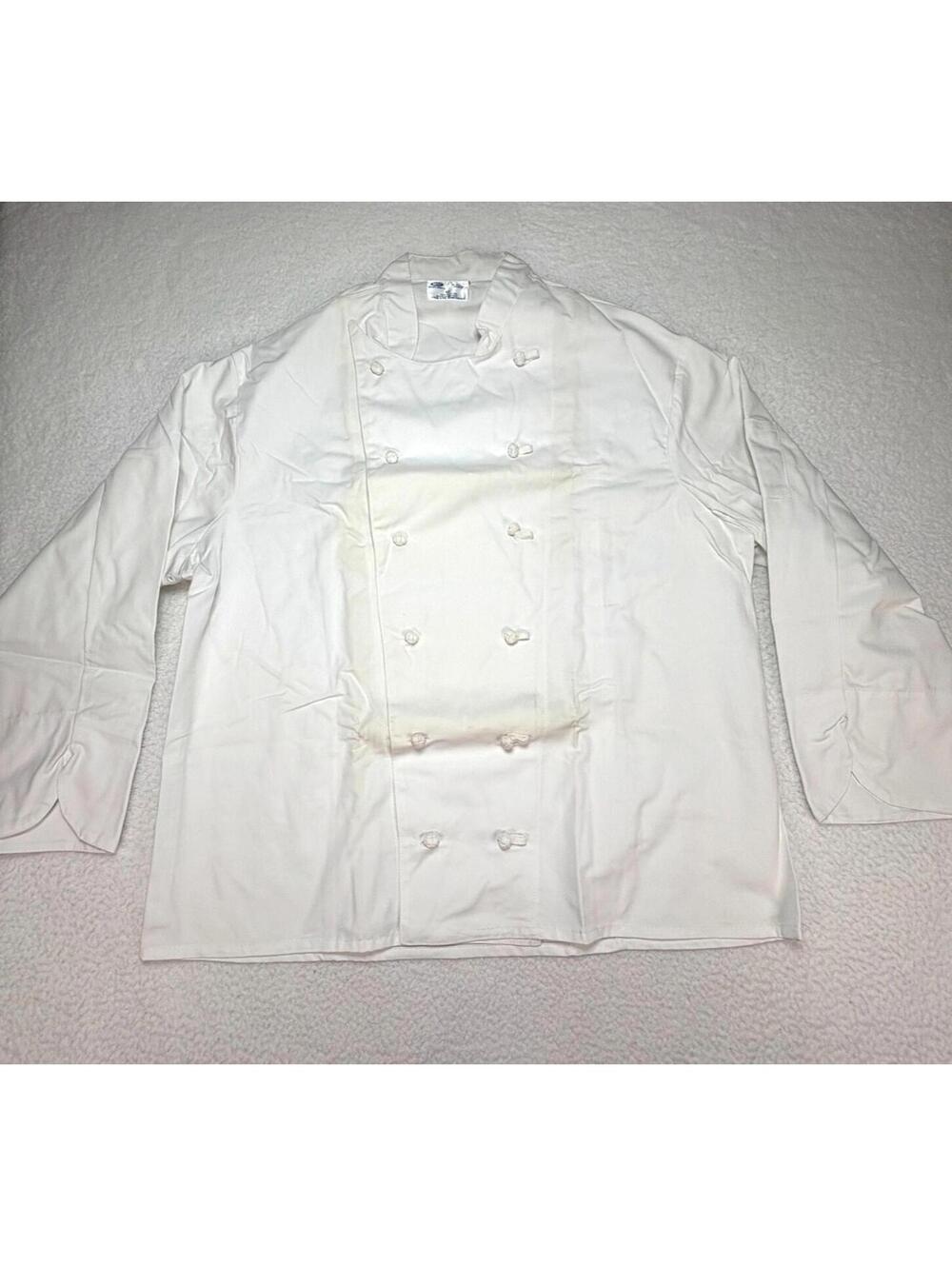 Best Chef's Food Service Uniform Jacket White Size 52